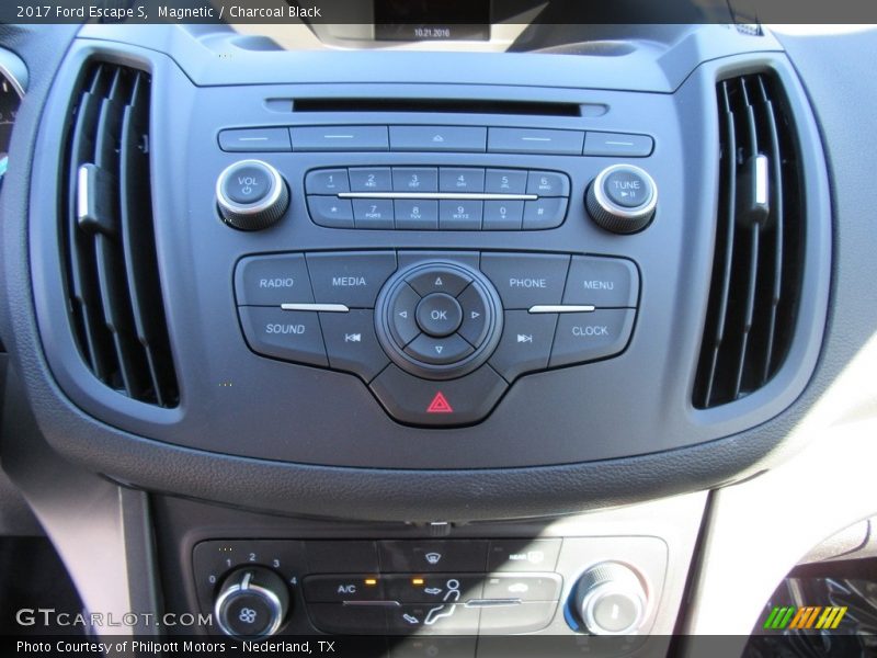Magnetic / Charcoal Black 2017 Ford Escape S