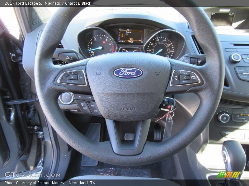 Magnetic / Charcoal Black 2017 Ford Escape S