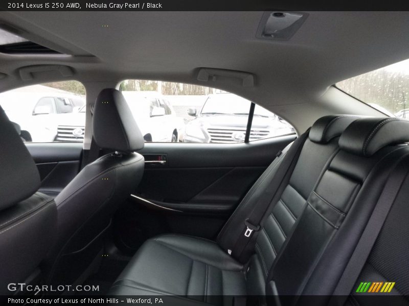 Nebula Gray Pearl / Black 2014 Lexus IS 250 AWD