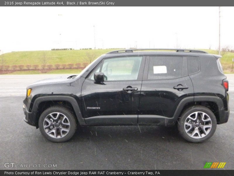 Black / Bark Brown/Ski Grey 2016 Jeep Renegade Latitude 4x4