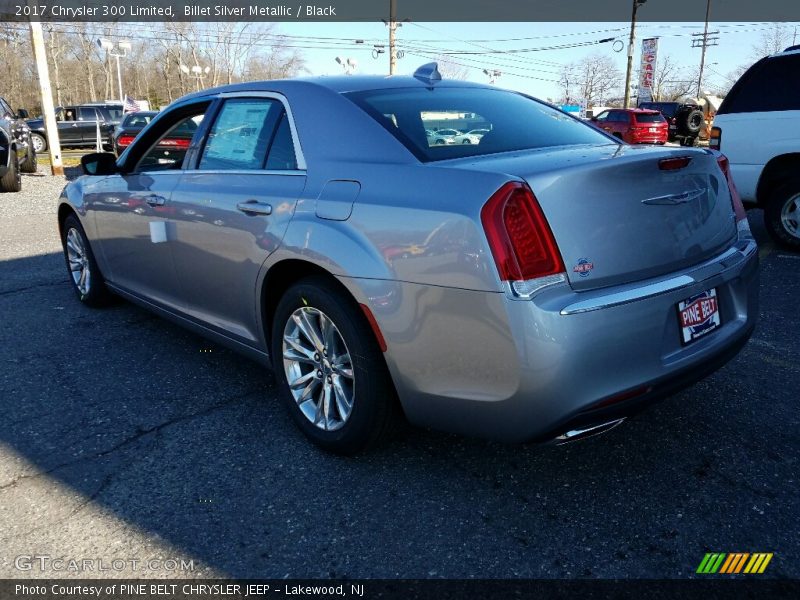 Billet Silver Metallic / Black 2017 Chrysler 300 Limited