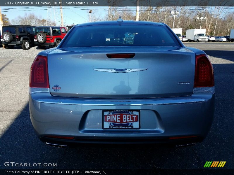 Billet Silver Metallic / Black 2017 Chrysler 300 Limited