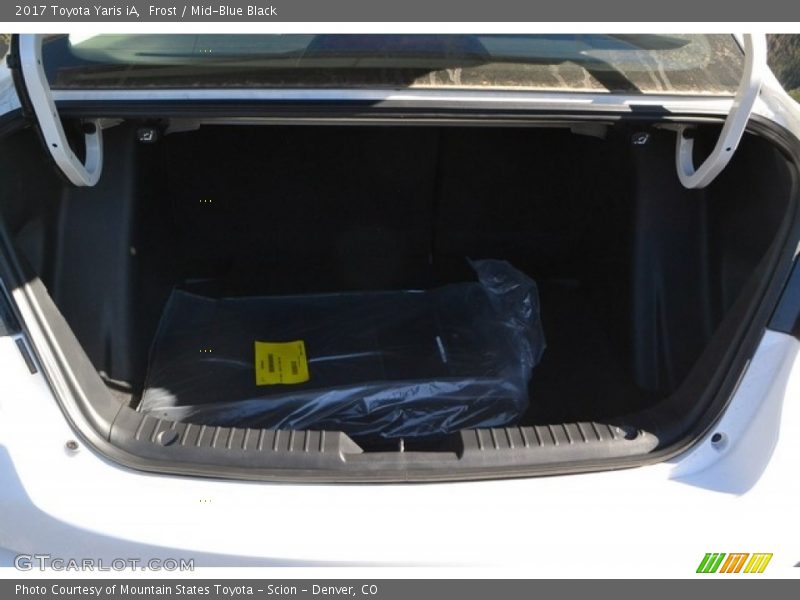 Frost / Mid-Blue Black 2017 Toyota Yaris iA