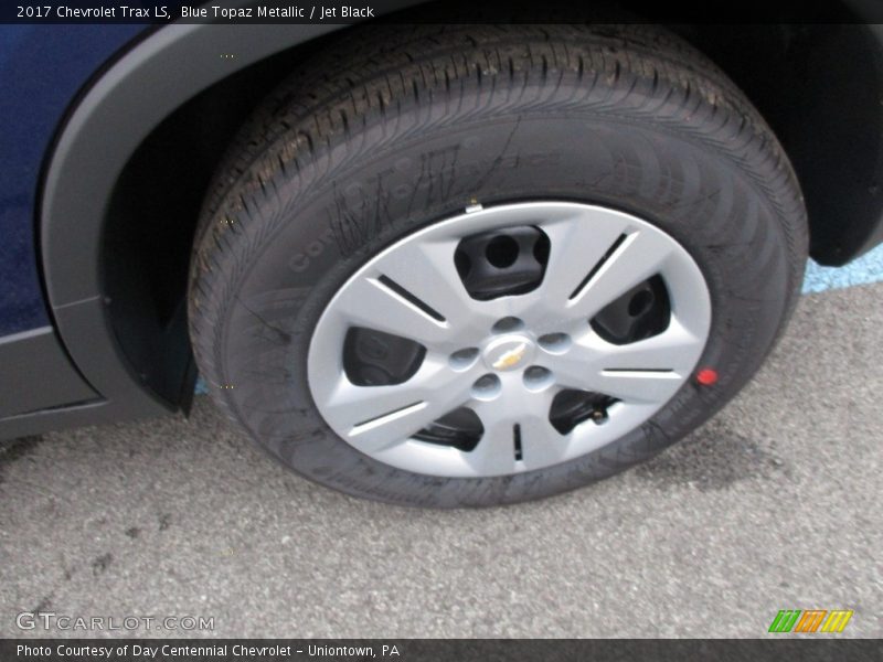 Blue Topaz Metallic / Jet Black 2017 Chevrolet Trax LS