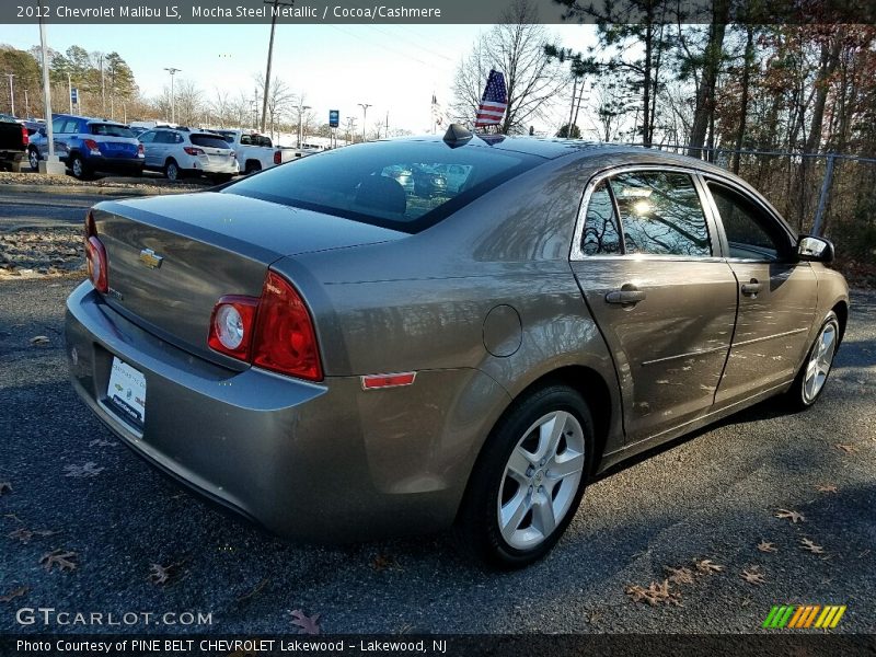 Mocha Steel Metallic / Cocoa/Cashmere 2012 Chevrolet Malibu LS