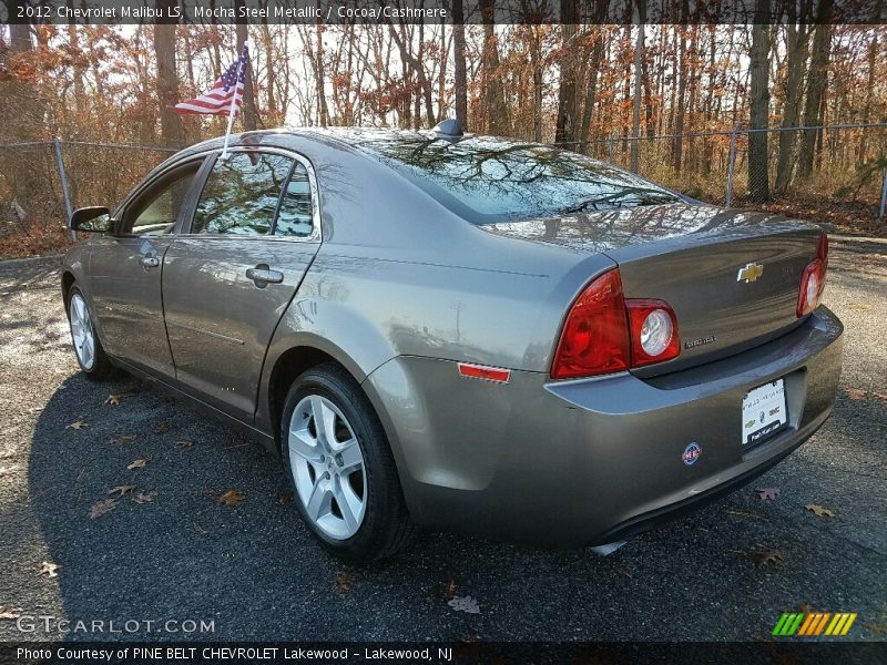 Mocha Steel Metallic / Cocoa/Cashmere 2012 Chevrolet Malibu LS