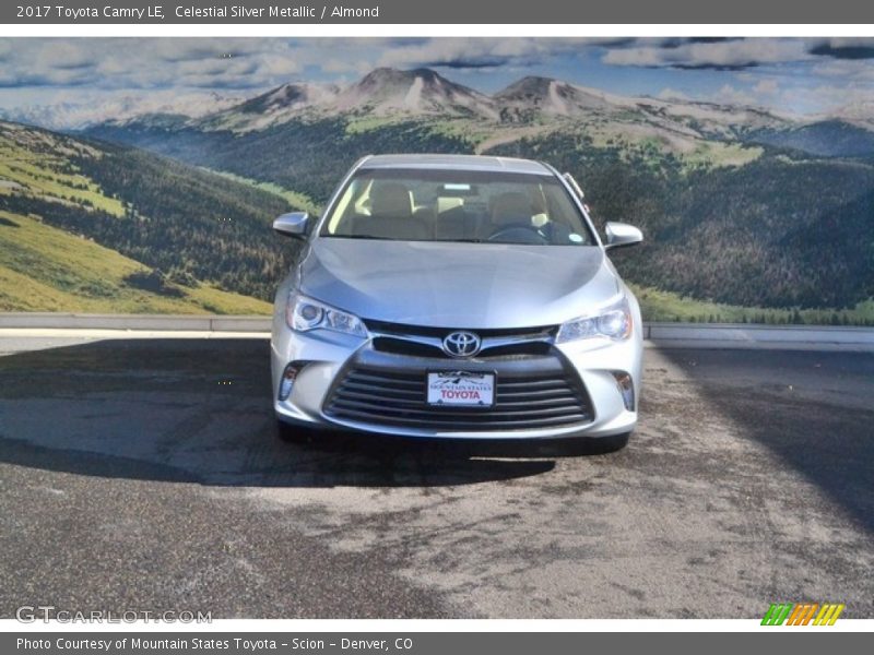 Celestial Silver Metallic / Almond 2017 Toyota Camry LE