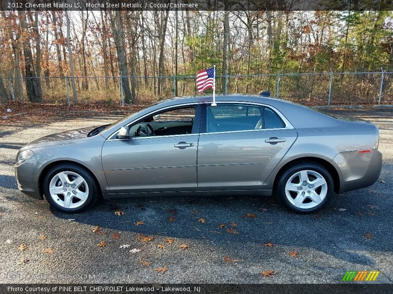 Mocha Steel Metallic / Cocoa/Cashmere 2012 Chevrolet Malibu LS