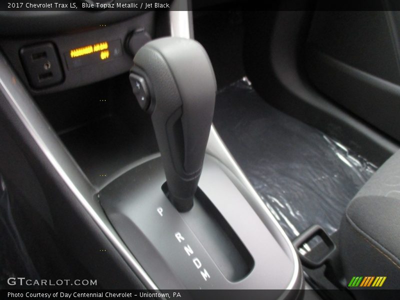Blue Topaz Metallic / Jet Black 2017 Chevrolet Trax LS