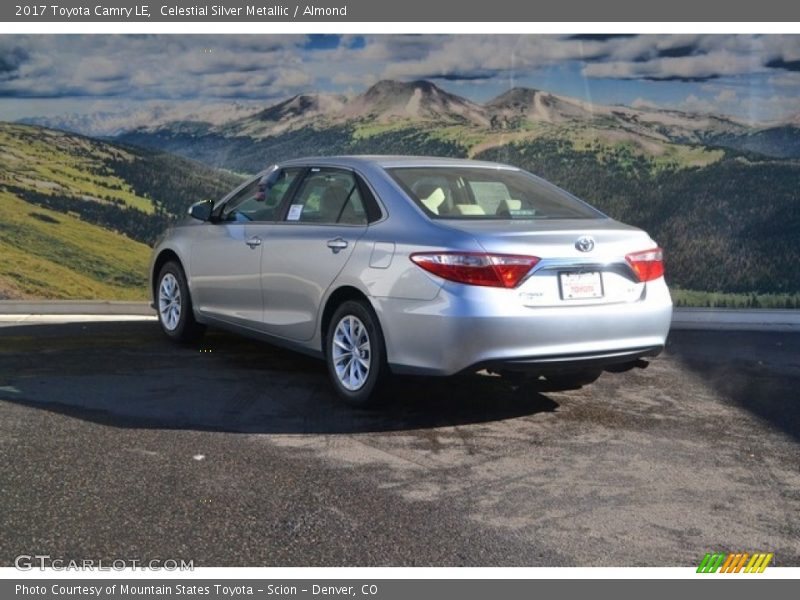 Celestial Silver Metallic / Almond 2017 Toyota Camry LE