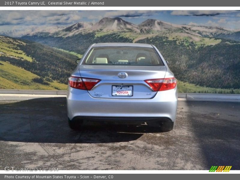 Celestial Silver Metallic / Almond 2017 Toyota Camry LE