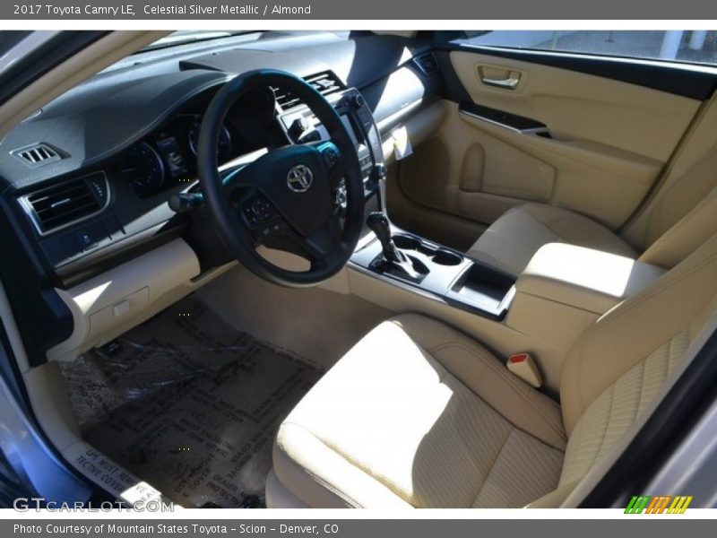 Celestial Silver Metallic / Almond 2017 Toyota Camry LE