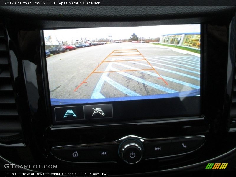 Blue Topaz Metallic / Jet Black 2017 Chevrolet Trax LS