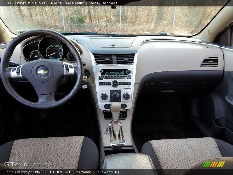 Mocha Steel Metallic / Cocoa/Cashmere 2012 Chevrolet Malibu LS