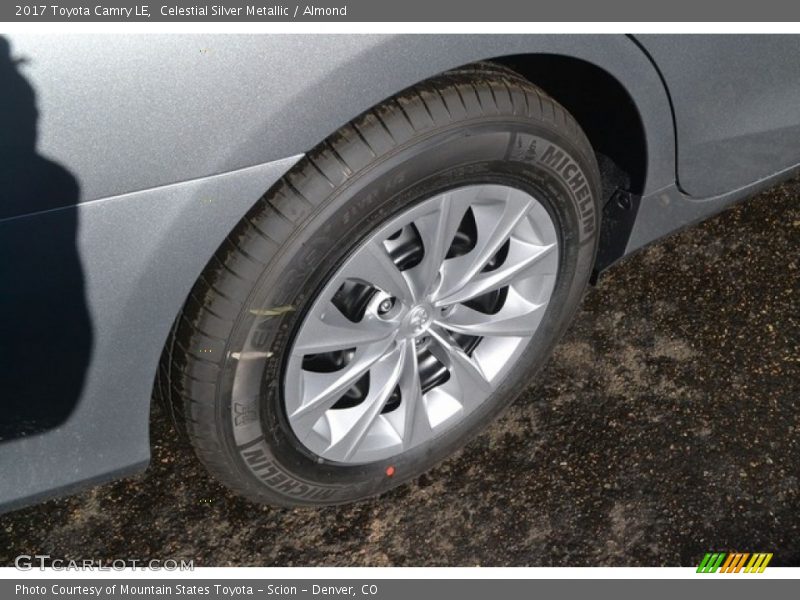 Celestial Silver Metallic / Almond 2017 Toyota Camry LE