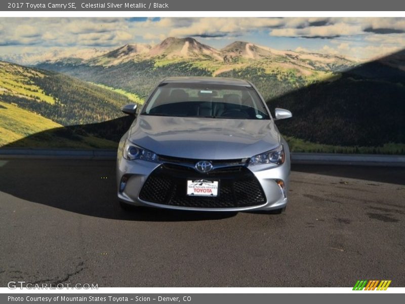 Celestial Silver Metallic / Black 2017 Toyota Camry SE