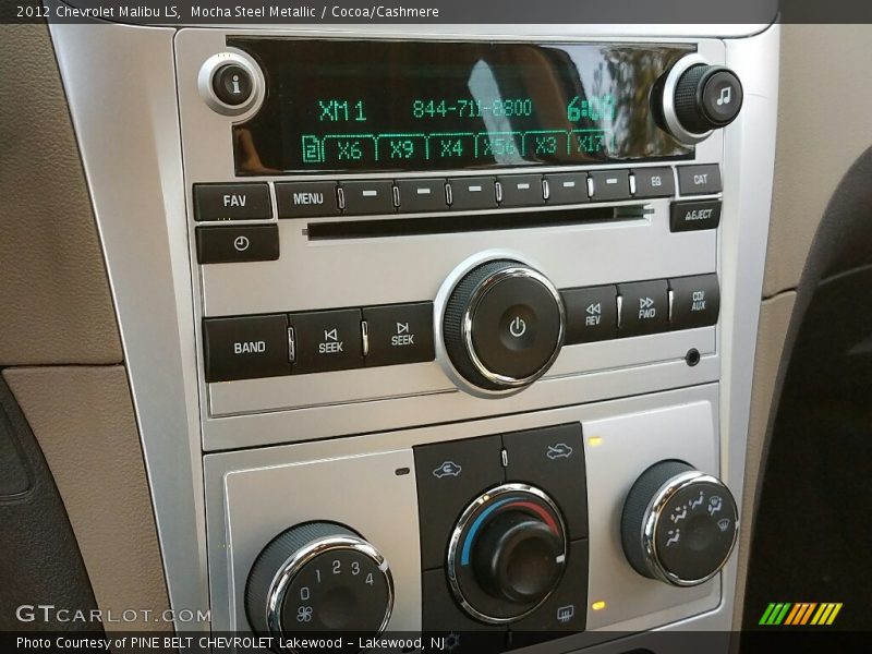 Mocha Steel Metallic / Cocoa/Cashmere 2012 Chevrolet Malibu LS