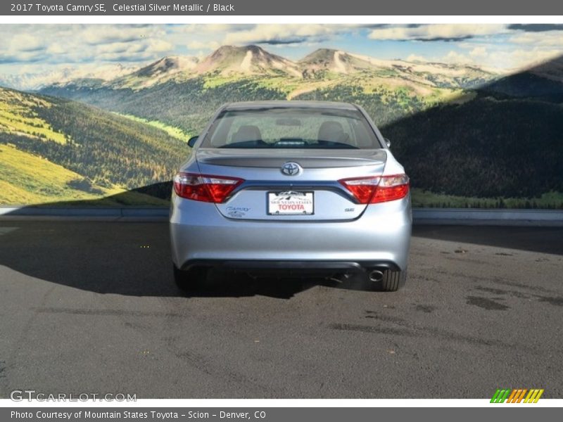 Celestial Silver Metallic / Black 2017 Toyota Camry SE