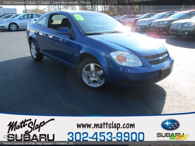 Laser Blue Metallic / Ebony 2006 Chevrolet Cobalt LT Coupe