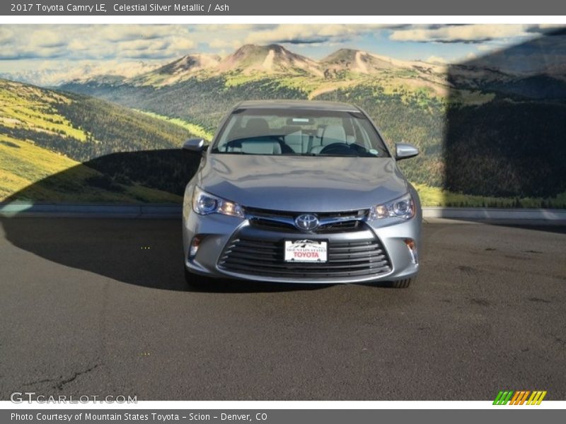 Celestial Silver Metallic / Ash 2017 Toyota Camry LE