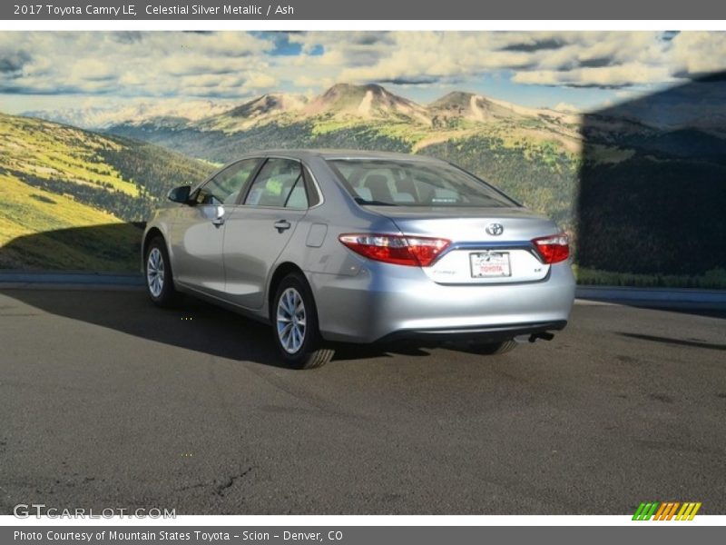 Celestial Silver Metallic / Ash 2017 Toyota Camry LE