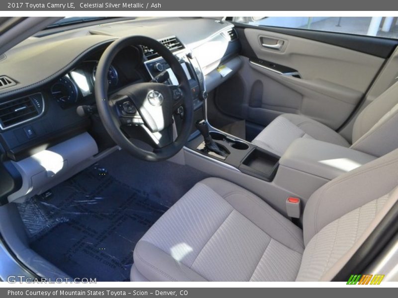 Celestial Silver Metallic / Ash 2017 Toyota Camry LE
