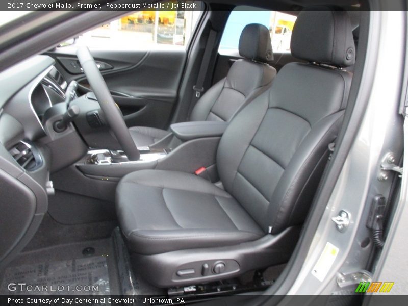 Pepperdust Metallic / Jet Black 2017 Chevrolet Malibu Premier