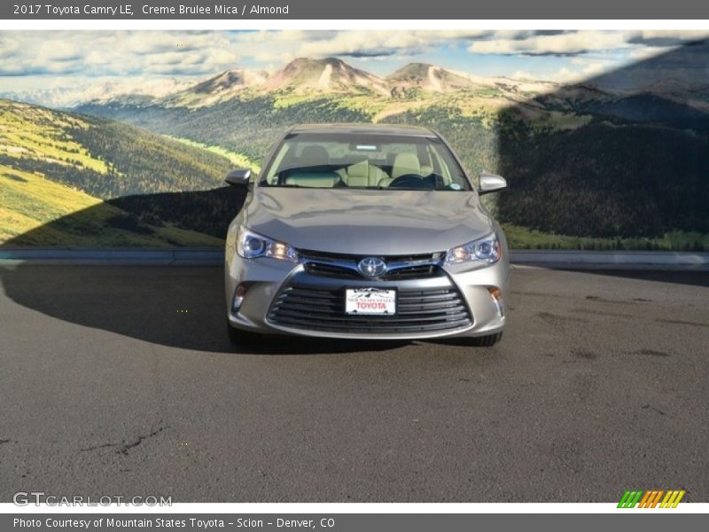 Creme Brulee Mica / Almond 2017 Toyota Camry LE