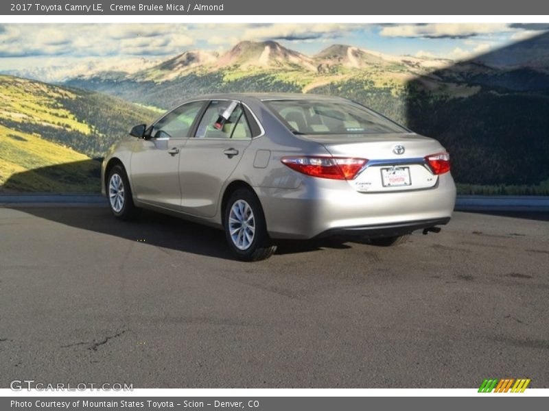 Creme Brulee Mica / Almond 2017 Toyota Camry LE