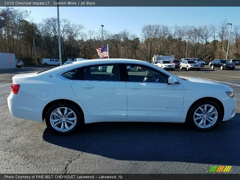 Summit White / Jet Black 2016 Chevrolet Impala LT