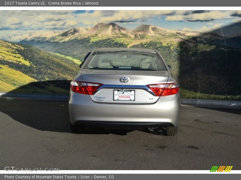 Creme Brulee Mica / Almond 2017 Toyota Camry LE