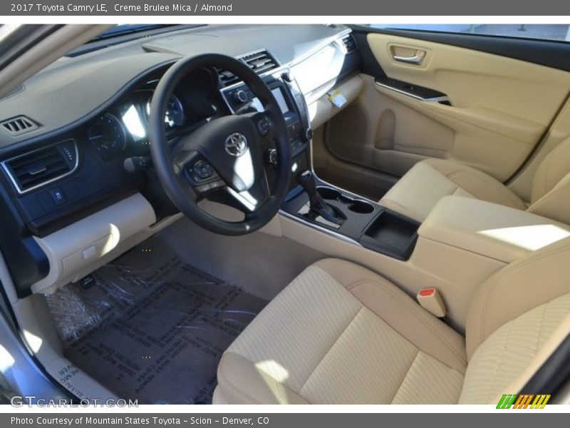 Creme Brulee Mica / Almond 2017 Toyota Camry LE