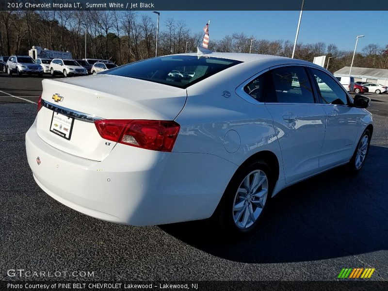 Summit White / Jet Black 2016 Chevrolet Impala LT