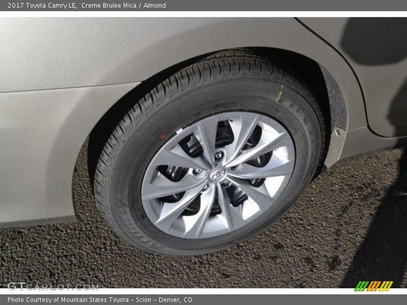 Creme Brulee Mica / Almond 2017 Toyota Camry LE