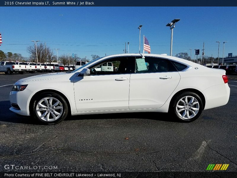 Summit White / Jet Black 2016 Chevrolet Impala LT
