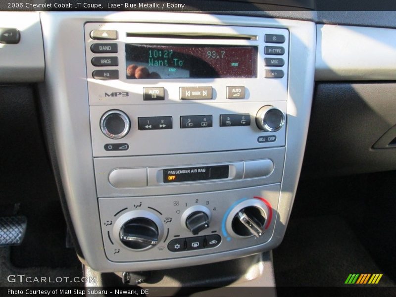Laser Blue Metallic / Ebony 2006 Chevrolet Cobalt LT Coupe