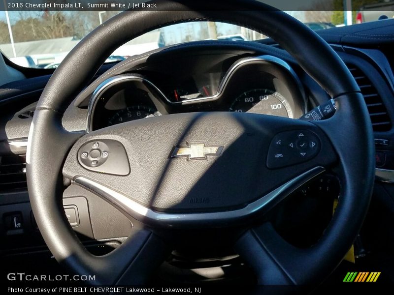 Summit White / Jet Black 2016 Chevrolet Impala LT