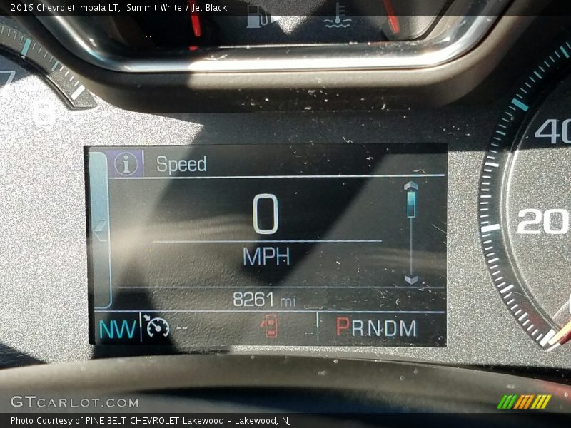 Summit White / Jet Black 2016 Chevrolet Impala LT