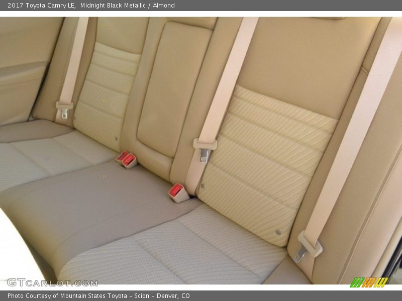 Midnight Black Metallic / Almond 2017 Toyota Camry LE