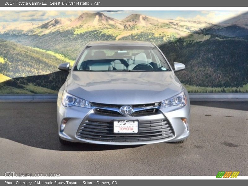Celestial Silver Metallic / Ash 2017 Toyota Camry LE