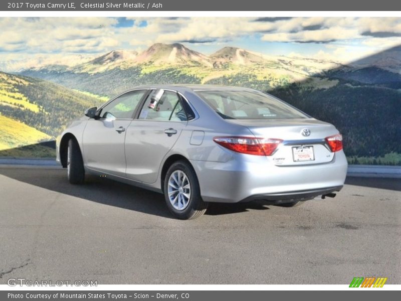 Celestial Silver Metallic / Ash 2017 Toyota Camry LE