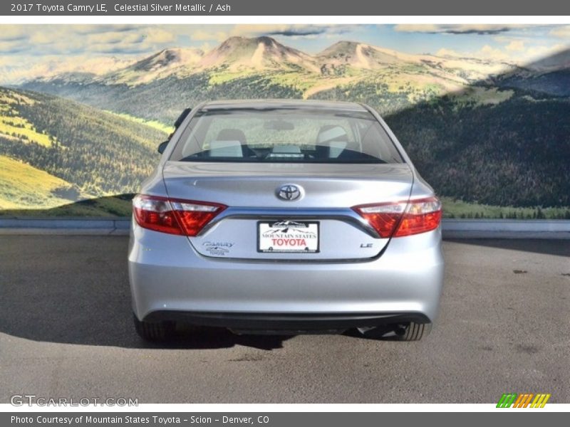 Celestial Silver Metallic / Ash 2017 Toyota Camry LE