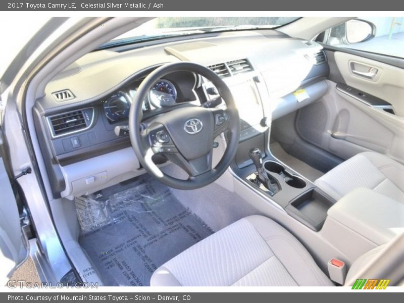 Celestial Silver Metallic / Ash 2017 Toyota Camry LE