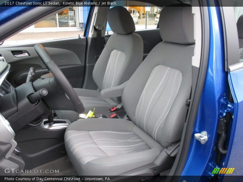 Kinetic Blue Metallic / Jet Black 2017 Chevrolet Sonic LT Sedan