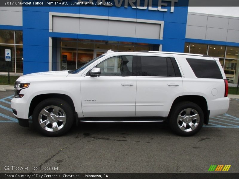 Summit White / Jet Black 2017 Chevrolet Tahoe Premier 4WD