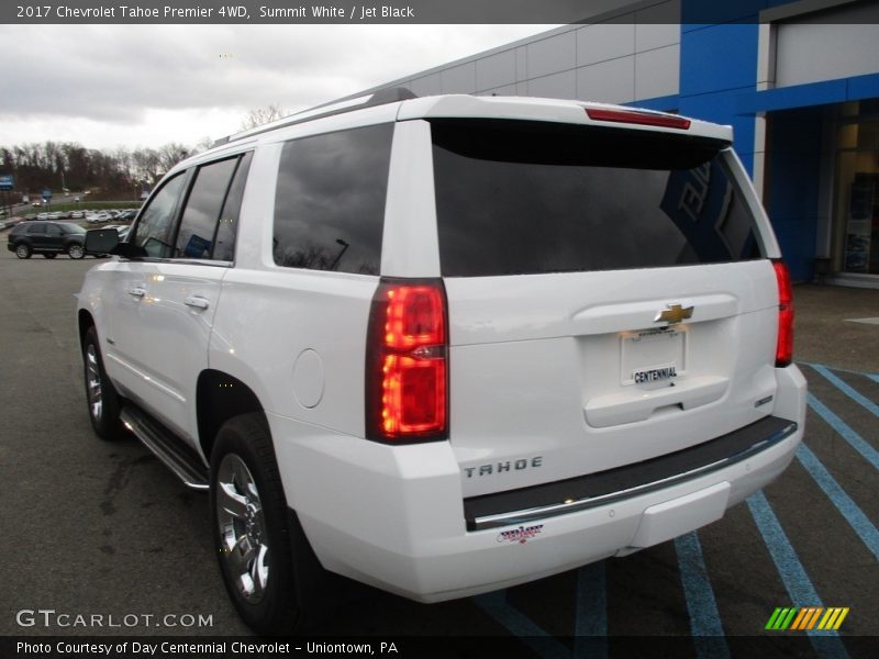 Summit White / Jet Black 2017 Chevrolet Tahoe Premier 4WD