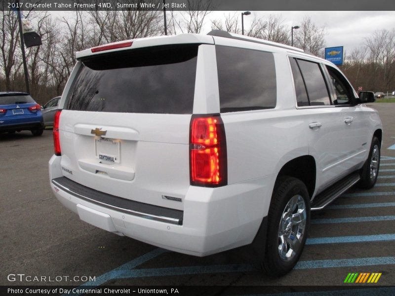 Summit White / Jet Black 2017 Chevrolet Tahoe Premier 4WD