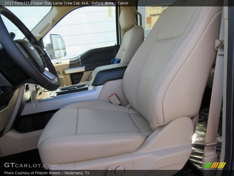 Front Seat of 2017 F350 Super Duty Lariat Crew Cab 4x4