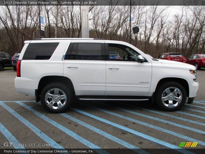 Summit White / Jet Black 2017 Chevrolet Tahoe Premier 4WD