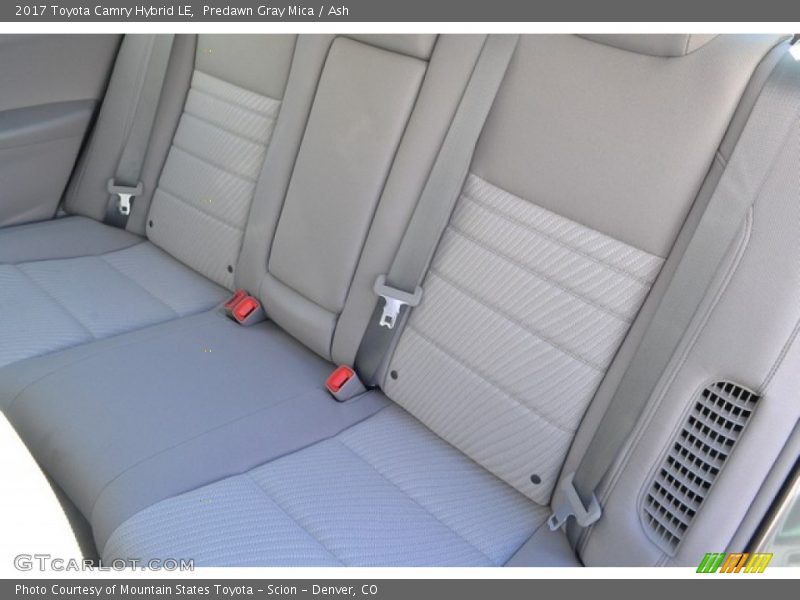 Predawn Gray Mica / Ash 2017 Toyota Camry Hybrid LE